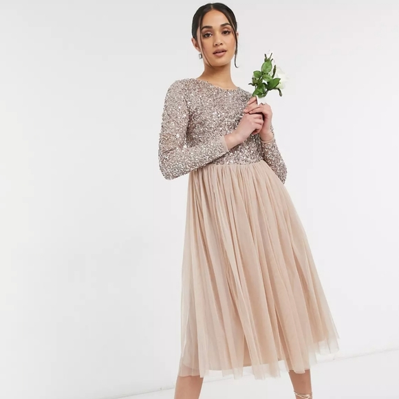 ASOS Pink Tule Dress - Picture 3 of 6